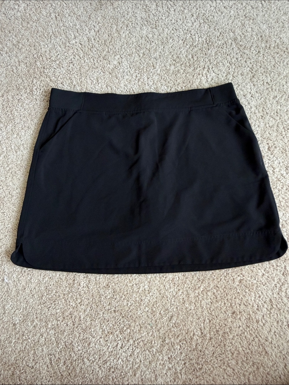 32 Degrees Black Athletic Skort